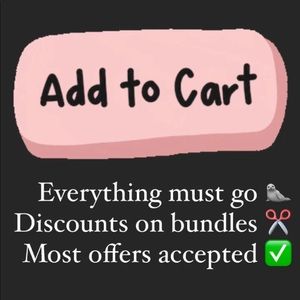 Please dm for inquiries!